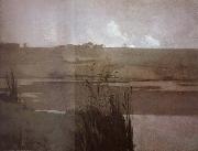 John Henry Twachtman Arques la Bataille oil painting